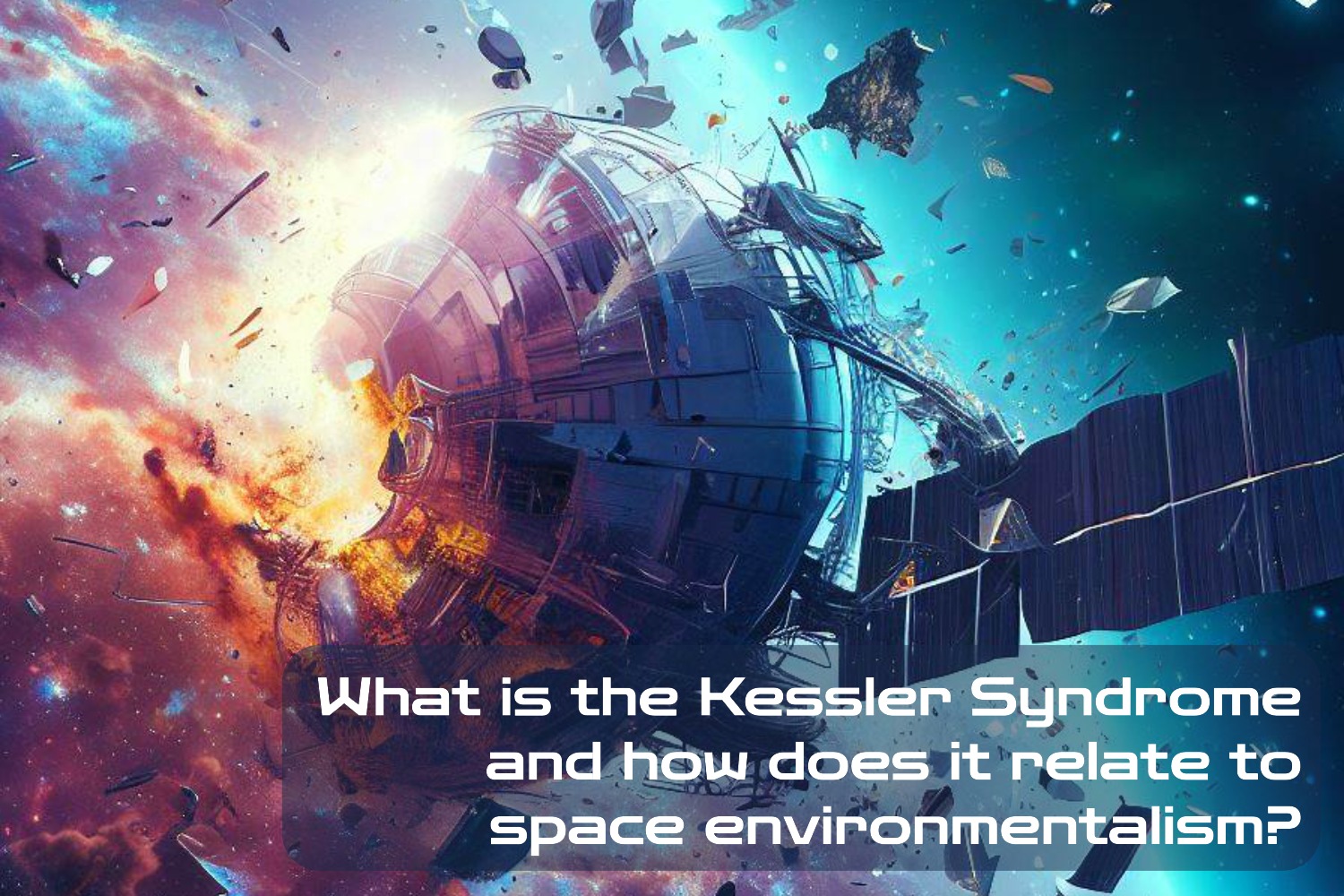 Catastrophic Consequences Exploring the Kessler Syndrome and its